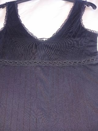 Camiseta negra Mango