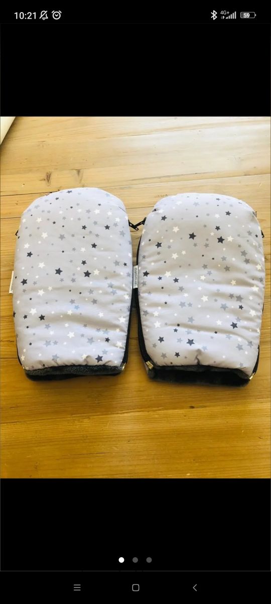 Manoplas carrito bebé