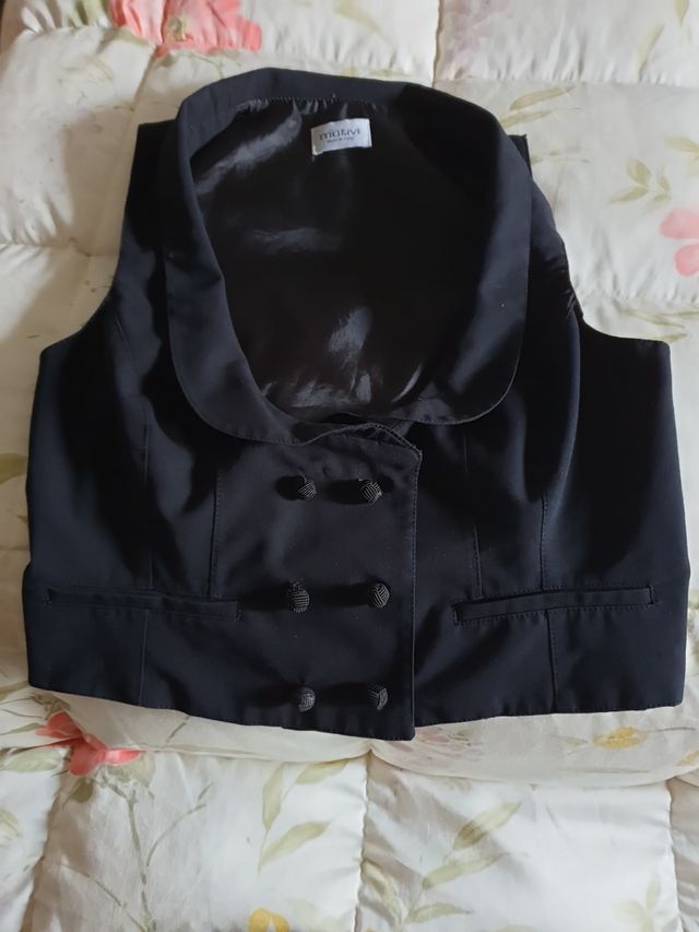 Gilet donna nero Motivi
