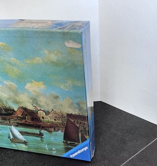 Puzzle 2000 Ravensburger - Finkenwerder Harbor