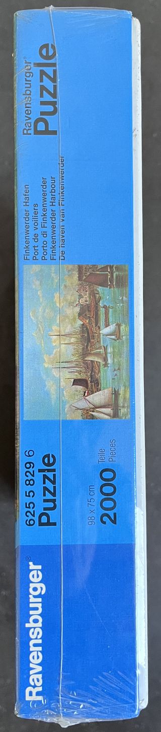 Puzzle 2000 Ravensburger - Finkenwerder Harbor