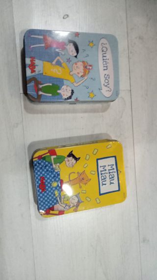 dos juegos de mesa pequeños para llevar ha todos