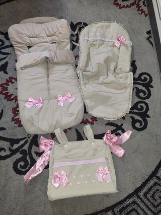 Silla ligera bebecar,saco,funda y bolso!!