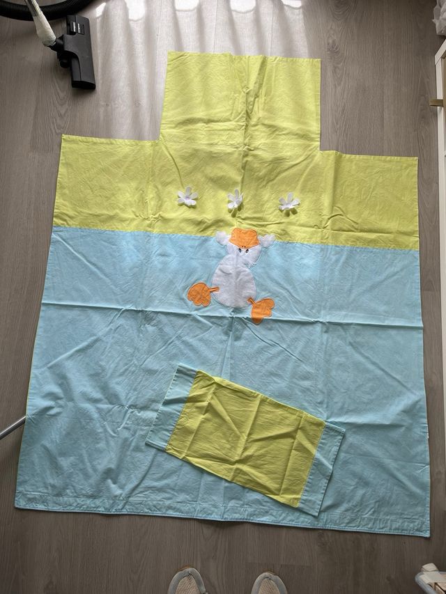 2 nordico y protector cuna