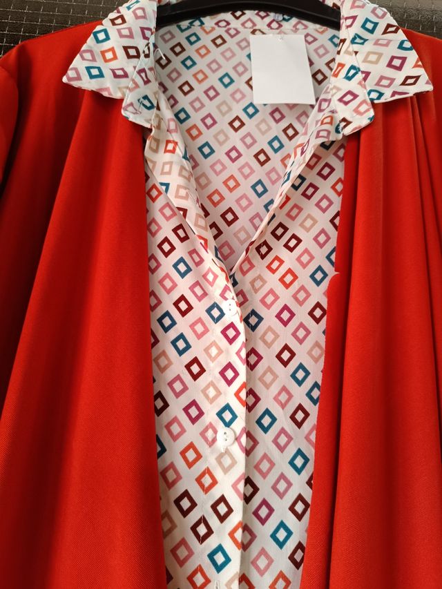 Conjunto blusa y cárdigan talla 3XL/46