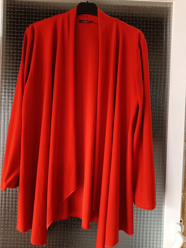 Conjunto blusa y cárdigan talla 3XL/46