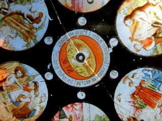 LINTERNA MÁGICA GATO CON BOTAS ERNST PLANK GERMANY