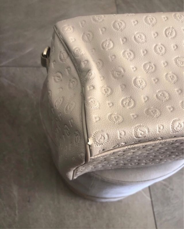 Borsa in pelle pollini beage 