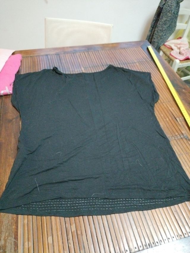 T-shirt di paillettes con tigre stampa