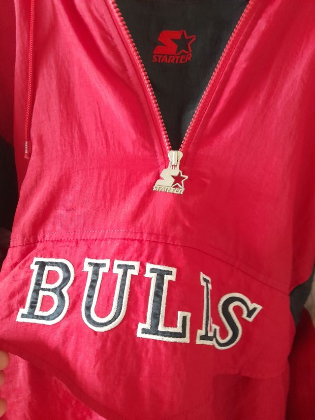 Pullver chaquetón starter chicago bulls