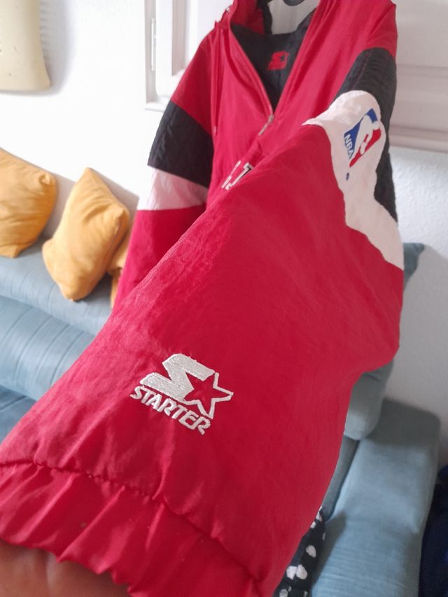 Pullver chaquetón starter chicago bulls