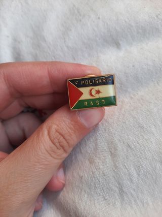 Pin insignia República democrática del Sáhara