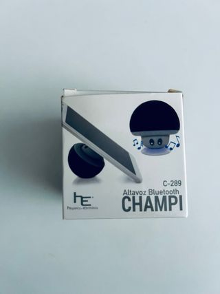 Altavoz portatil champiñon bluetooth