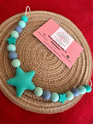 Collar lactancia turquesa