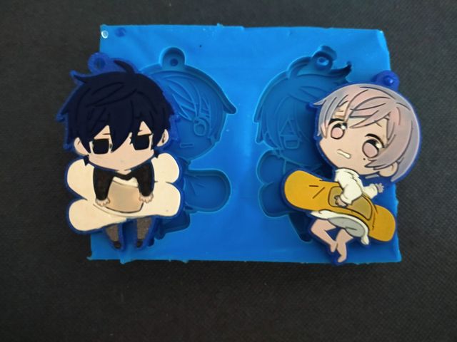 Molde manga Ten Count yaoi llaveros resina Kawaii