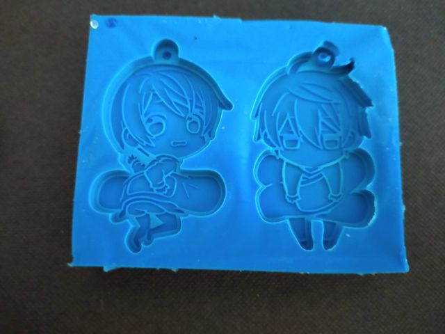 Molde manga Ten Count yaoi llaveros resina Kawaii