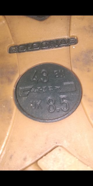 Botas de agua Katiuskas caza Solognac