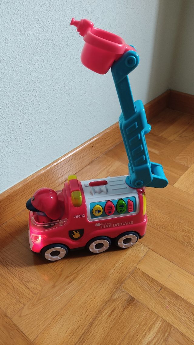 Helicóptero Skype patrulla canina/camión bomberos