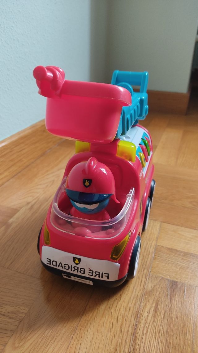 Helicóptero Skype patrulla canina/camión bomberos