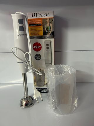 Batidora con vaso