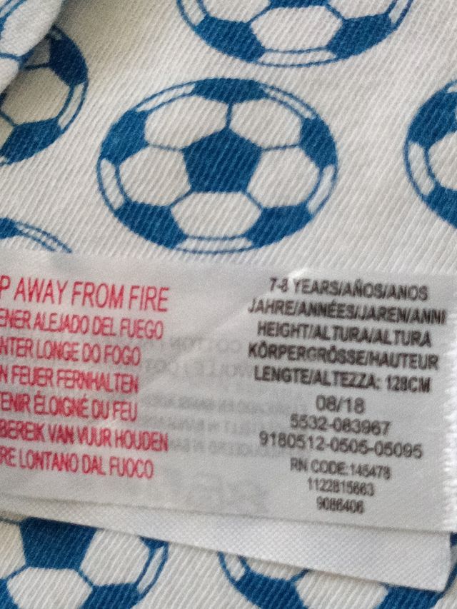 Canotta bimbo 7 anni