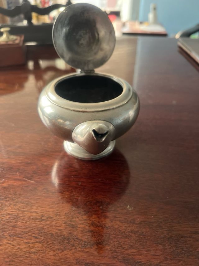 Cafetera tetera en aleación de plata