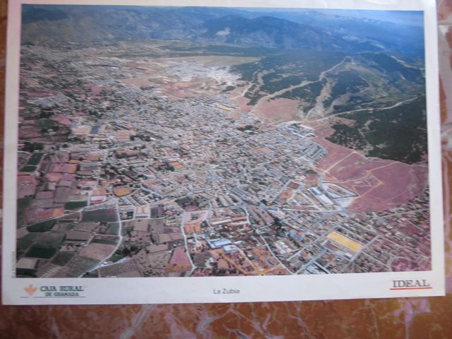 LA ZUBIA Y ZAFARRAYA GRANADA LAMINAS AÑOS 80