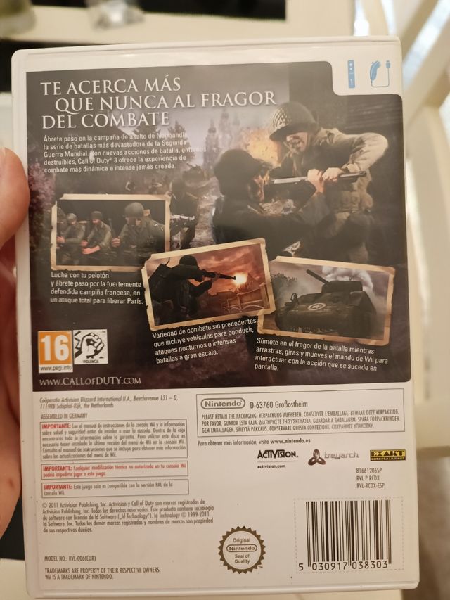 Calle of Duty 3 Wii