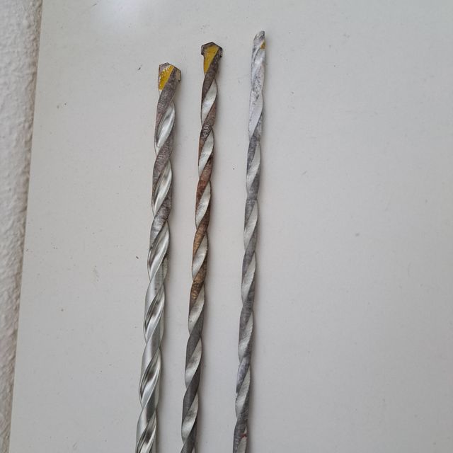 Juego de 3 brocas widia