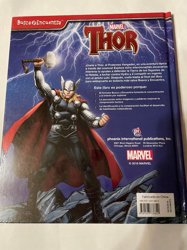 Libro BUSCA Y ENCUENTRA: THOR