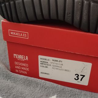 Botines señora "MIKAELA" talla 37