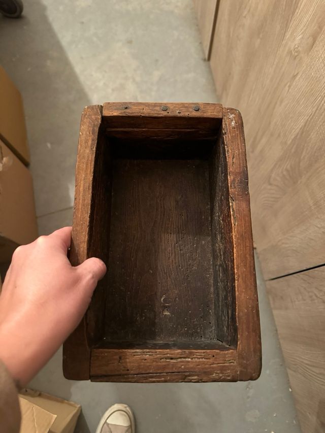 Medida trigo antigua