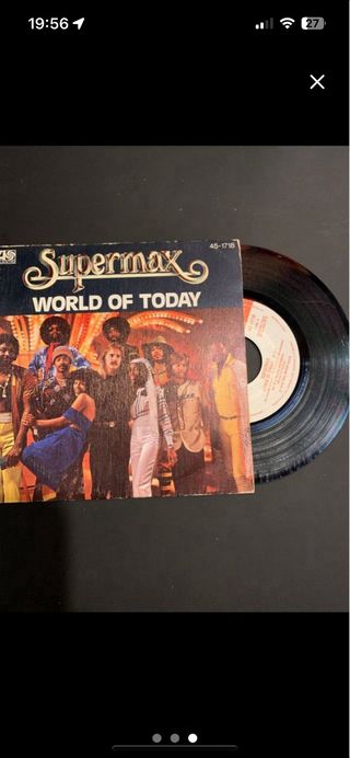Supermax vinilo single