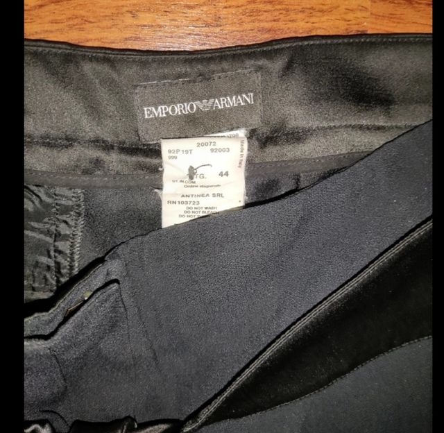 Pantalón fluido Emporio Armani