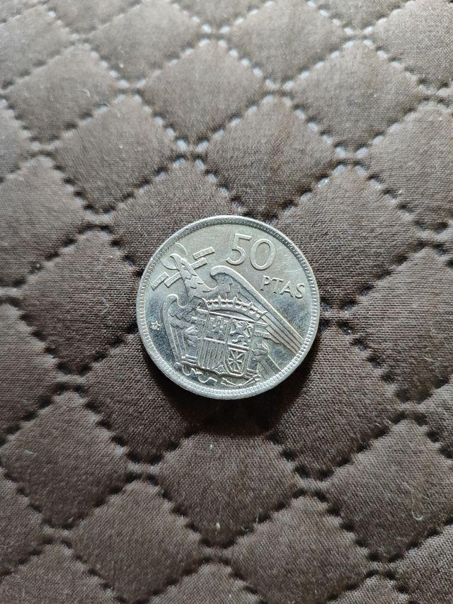 Moneda 50 pesetas de 1957