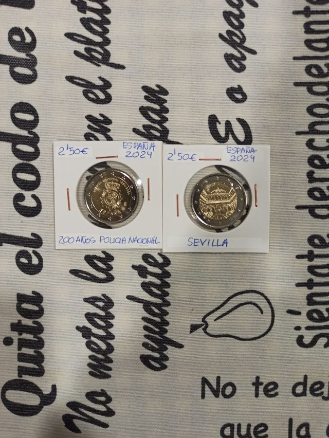 PAREJA ESPAÑOLA 2024 2 EUROS