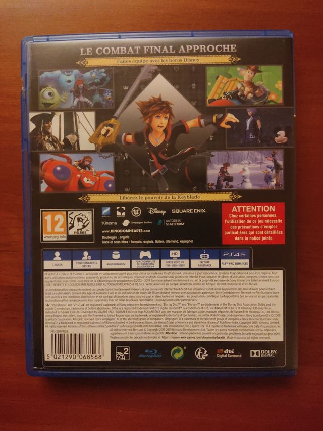Kingdom Hearts III PS4