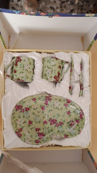 Juego de café par dos