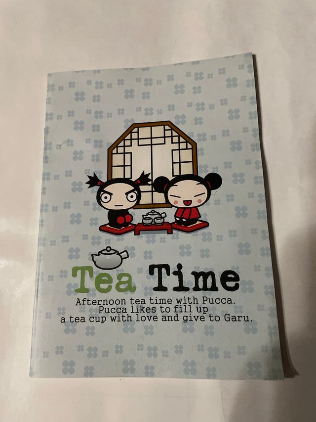 3 libretas A5 de 2 rayas PUCCAS “TEA TIME”