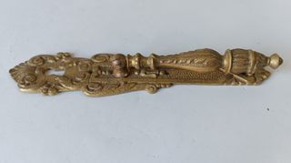 VECCHIO SPARATUTTO IN BRONZO. R114