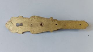 VECCHIO SPARATUTTO IN BRONZO. R114