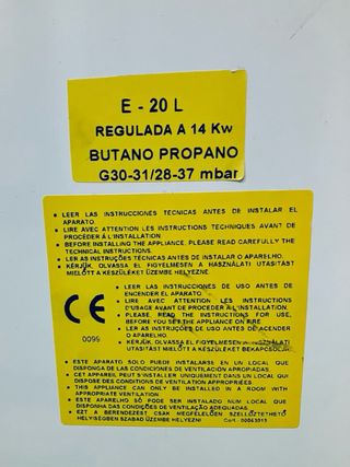 Manómetro de Temperatura Caldera Cointra 20 Litros