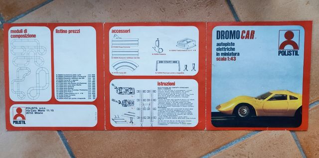 Autopista elettrica Polistil DROMOCAR