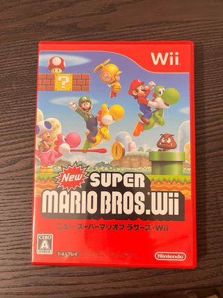 Super Mario Bros wii japones