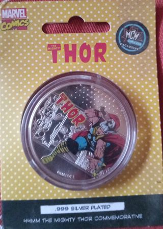 Moneda conmemorativa Thor