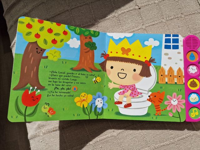 Libro Voy sola al baño (sonidos)