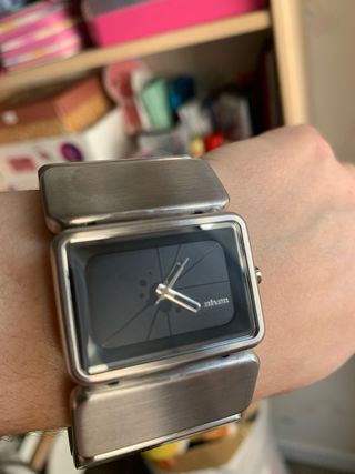 Reloj Nixon Vega plateado