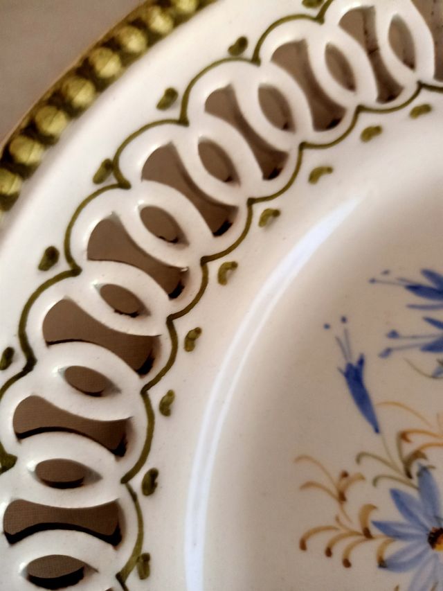 3 piatti artistici da parete