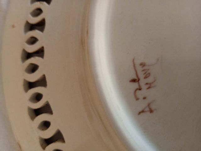 3 piatti artistici da parete