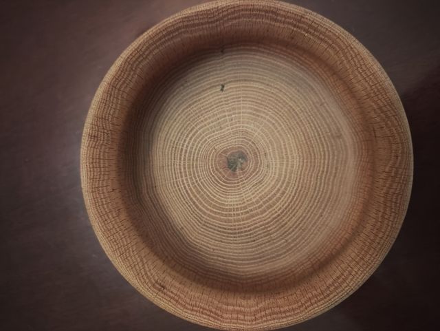 Cuenco madera de roble